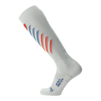 Ski socks UYN Natyon 3.0 France Blue 2023/24 France (Blue)