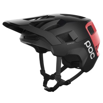 Bicycle helmet POC Kortal Uranium Black/ Ammolite Coral Mat - 2024