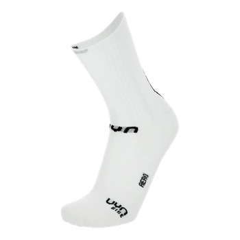 Cycling Socks UYN Man Biking Aero White/Black- 2023