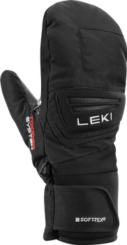 Gloves LEKI Griffin 3D Mitt Junior Black - 2024/25