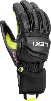 Gloves LEKI Griffin Pro 3D Black/Neon - 2024/25