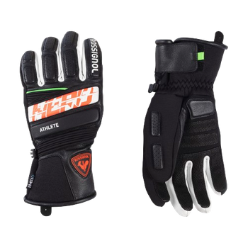 Gloves Rossignol Hero Expert LTH IMPR G Black - 2024/25