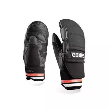 Gloves  Shred Ski Race Protective Mittens Black/rust - 2024/25