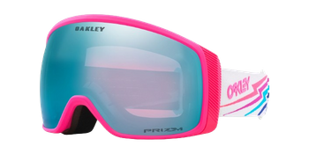 Goggles Oakley Flight Tracker M White Bolt Prizm Snow Sapphire Iridium - 2024/25