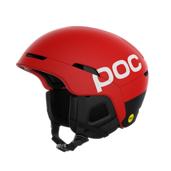 Helmet POC Obex BC MIPS Prismane Red Matt - 2024/25