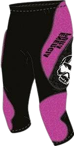 Pants with protections ENERGIAPURA Panta Racing 3/4 Fuxia/Black - 2022/23