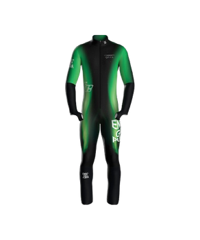 Race Suit Energiapura Aurora Green Junior (insulated, light padded) - 2024/25