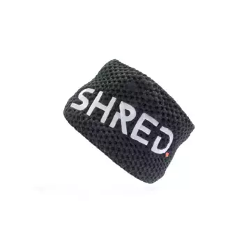 SHRED Heavy Knitted Headband Black/White - 2024/25