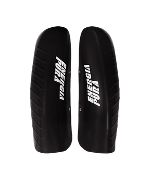 Shin Guard ENERGIAPURA Shinguard Racing Black/White Senior - 2023/24