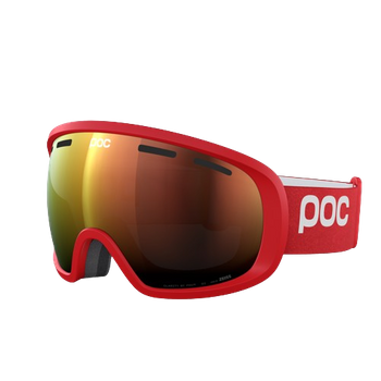 Ski goggles POC Fovea Prismane Red/Partly Sunny Orange - 2024/25