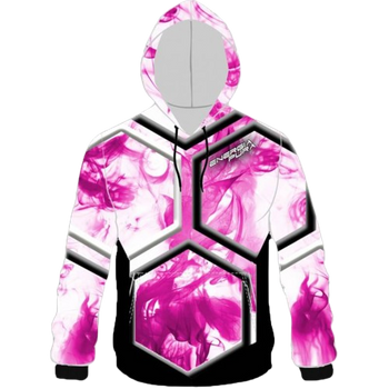 Ski jacket ENERGIAPURA Color Smoke Fuxia/White/Black Lady