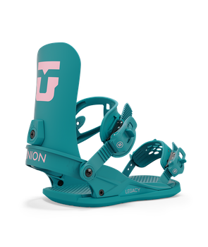 Snowboard Bindings Union Legacy Teal - 2024/25