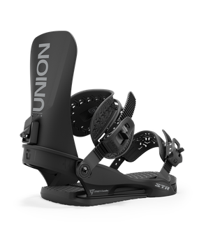 Snowboard Bindings Union STR Black - 2024/25