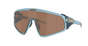 Sunglasses OAKLEY Latch Panel Kylian Mbappé Signature Series Prizm Tungsten Lenses / Transparent Stonewash Frame