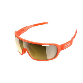 Sunglasses POC Do Blade Fluorescent Orange Translucent - 2024/25