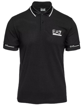 T-shirt Emporio Armani Man Jersey Polo Black