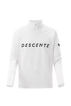 Turtleneck Descente Chest Logo White - 2024/25