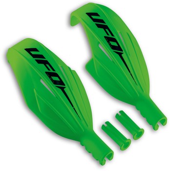 UFO PLAST Slalom Handguards Green - 2024/25