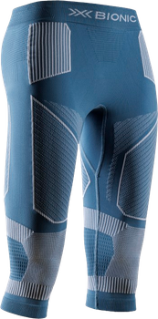 X-bionic Energy Accumulator Light Pants 3/4 WMN Mineral Blue/Arctic White - 2024/25