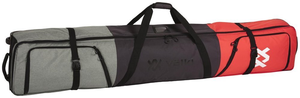 rolling double ski bag