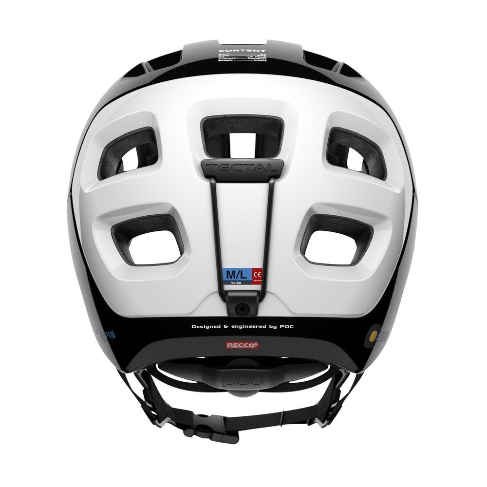 poc tectal helmet uranium black