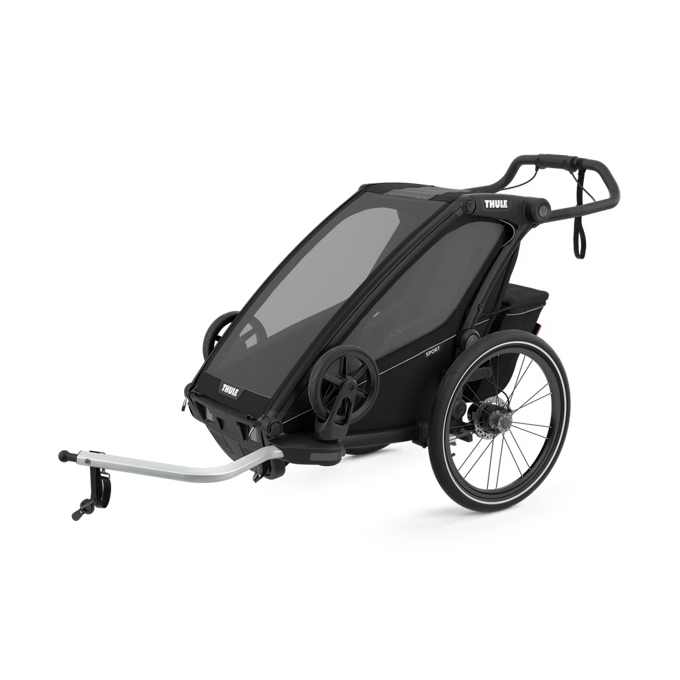 Bicycle Trailer Thule Chariot Sport 1 Midnight Black - 2023