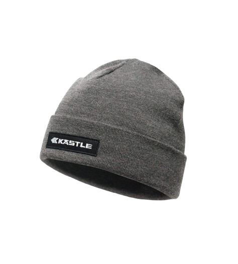 Cap Kastle Logo Patch Beanie Dark Grey - 2024/25