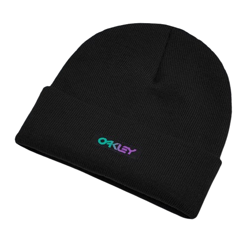 Cap Oakley B1B Gradient Patch Beanie Blackout