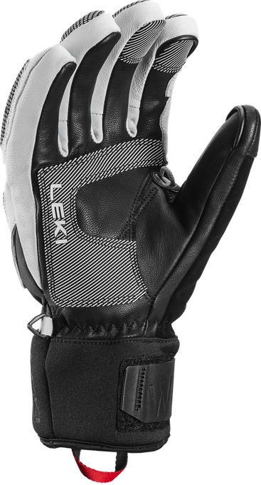 Gloves LEKI Griffin Pro 3D White/Black - 2023/24