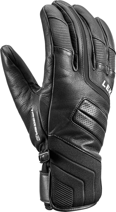 Gloves LEKI Phoenix 3D Black - 2023/24