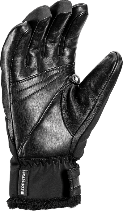 Gloves LEKI Snowfox 3D Women Black - 2024/25