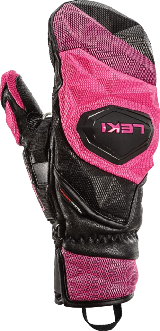 Gloves LEKI WCR Venom SL 3D Mitt Pink - 2024/25