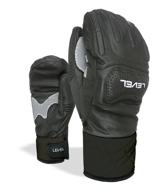 Gloves LEVEL Race Mitt Black - 2024/25