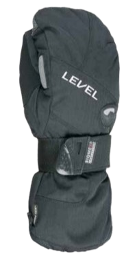 Gloves Level Half Pipe Gore-Tex Black - 2024/25