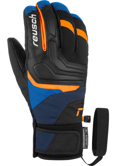 Gloves REUSCH Strike R-TEX XT Dress Blue/Orange Popsicle - 2022/23