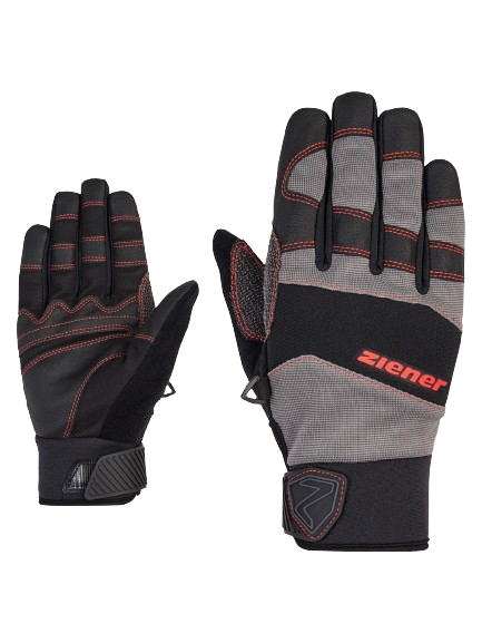 Gloves Ziener G-Work Glove Ski Alpine Frost Gray - 2024/25