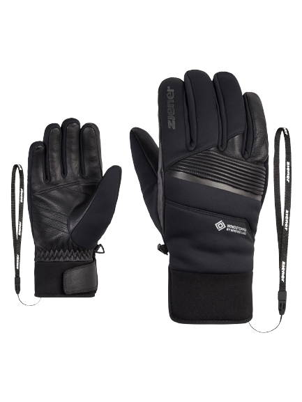 Gloves Ziener Ganno WS Man Glove Ski Alpine Black - 2024/25