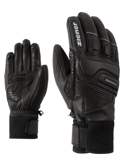 Gloves Ziener Gisor AS Man Glove Ski Alpine Black - 2023/24