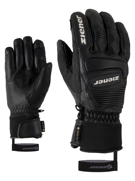 Gloves Ziener Guard GTX + Gore Grip PR Glove Ski Alpine Black - 2024/25