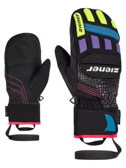 Gloves Ziener Lauron AS PR Mitten Junior Glove Junior Multicolor Print - 2023/24