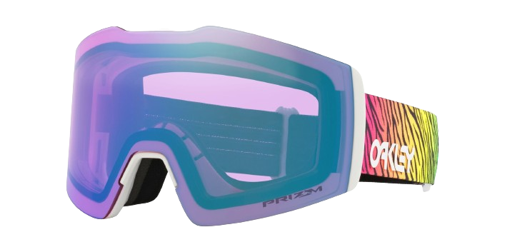 Goggles Oakley Fall Line M Bengal White Prizm Snow Iced Iridium - 2024/25