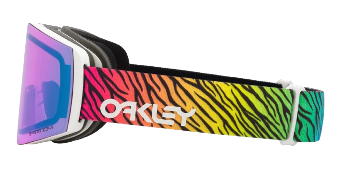 Goggles Oakley Fall Line M Bengal White Prizm Snow Iced Iridium - 2024/25