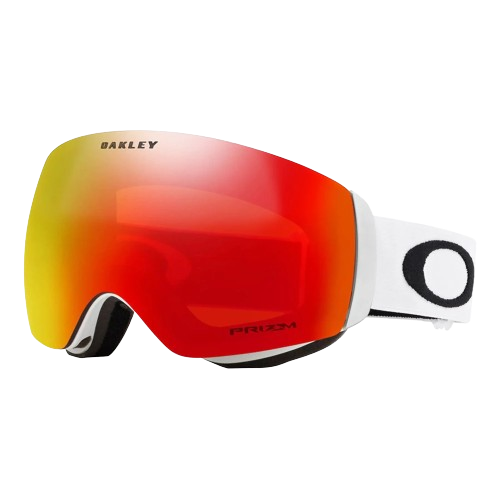 Goggles Oakley Flight Deck M Matte White Prizm Snow Torch Iridium - 2024/25