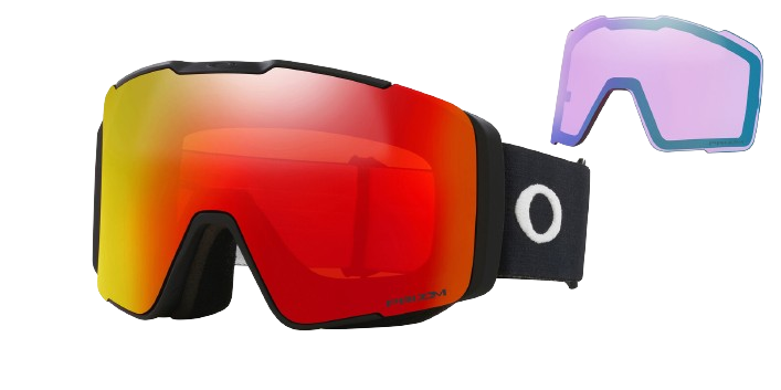 Goggles Oakley Line Miner Pro M Matte Black Prizm Torch + spare lenses Prizm Iced - 2024/25