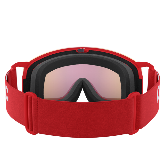 Goggles POC  Nexal Mid Prismane Red/Partly Sunny Orange - 2024/25