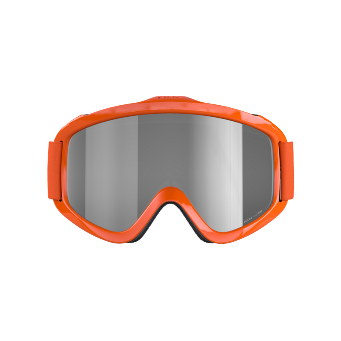 Goggles POC POCito Iris Fluorescent Orange/Partly Sunny Light Silver - 2024/25