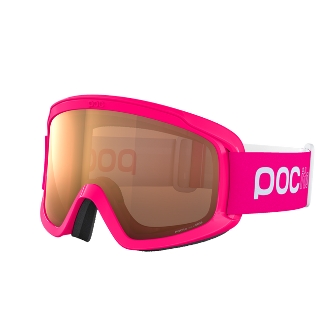 Goggles POC POCito Opsin Fluorescent Pink/Partly Sunny Light Orange - 2024/25