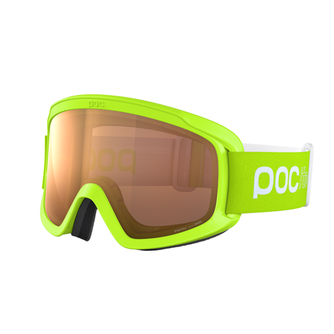 Goggles POC POCito Opsin Fluorescent Yellow/Green/Partly Sunny Light Orange - 2024/25