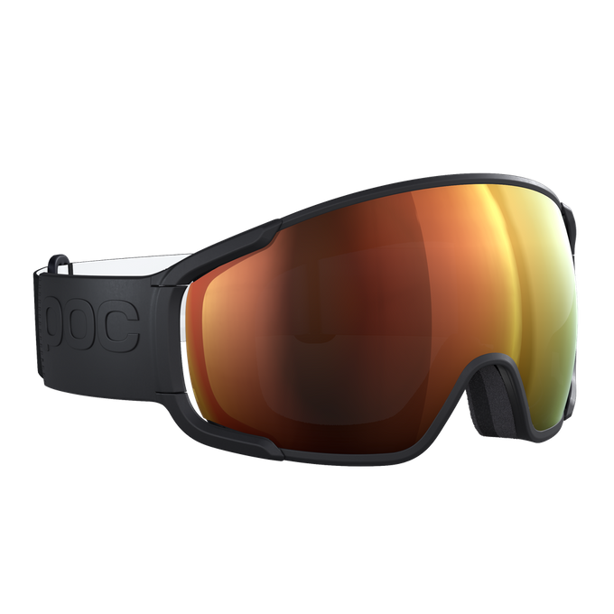 Goggles POC Zonula Uranium Black/Partly Sunny Orange - 2024/25