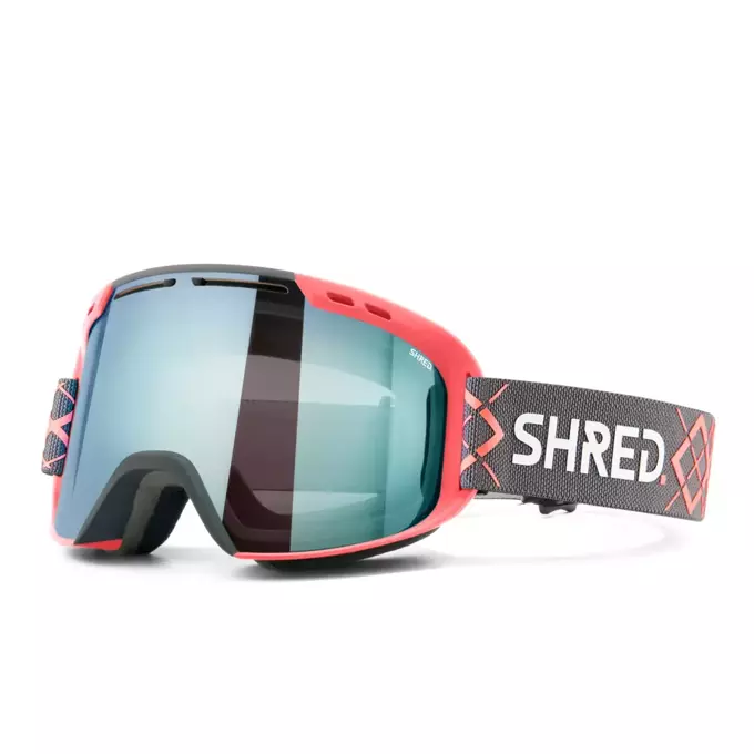 Goggles SHRED AMAZIFY BIGSHOW GREY/RUST - 2022/23